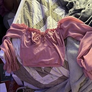 Elegant Pink Women's Top